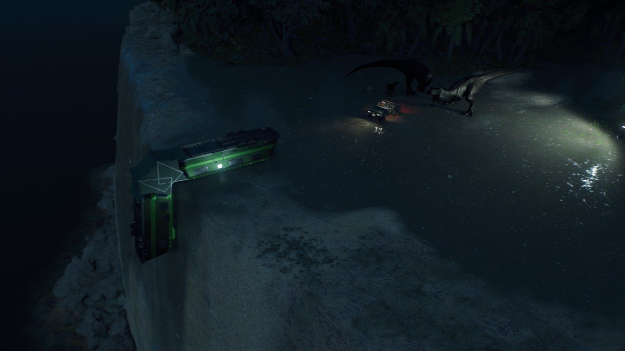 The Lost World T Rex Trailer Scene