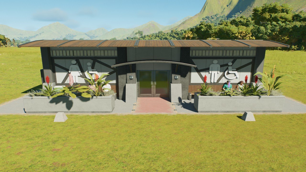 Jurassic World Restroom 002