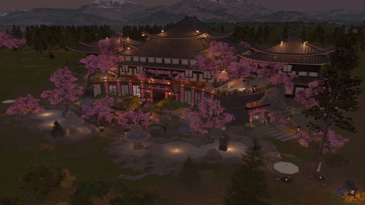 Asia - Visitor Center Pink