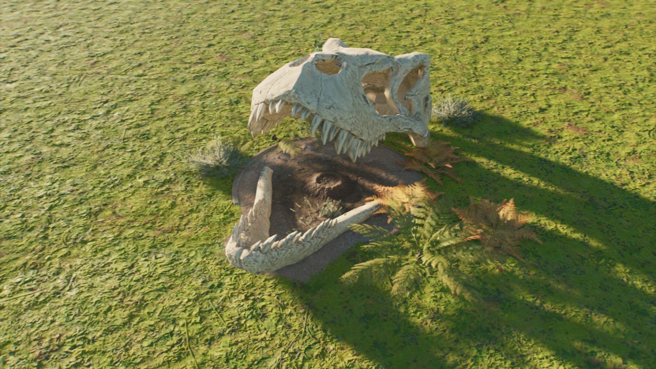 Trex skull nest small - Workshop - Jurassic World Evolution 3