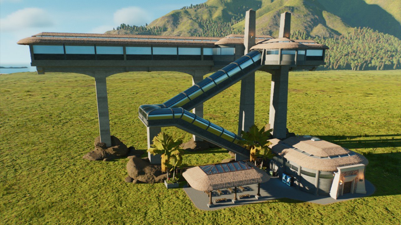 Jurassic Park Monorail Station