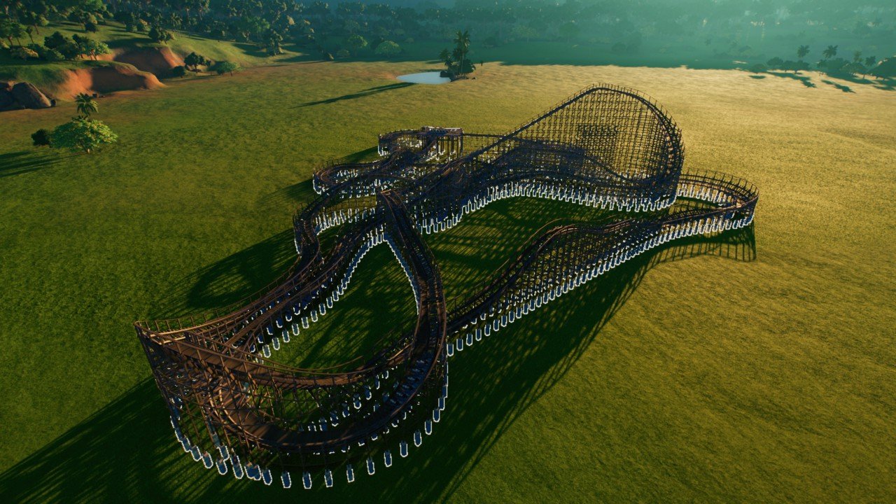fast wooden coaster