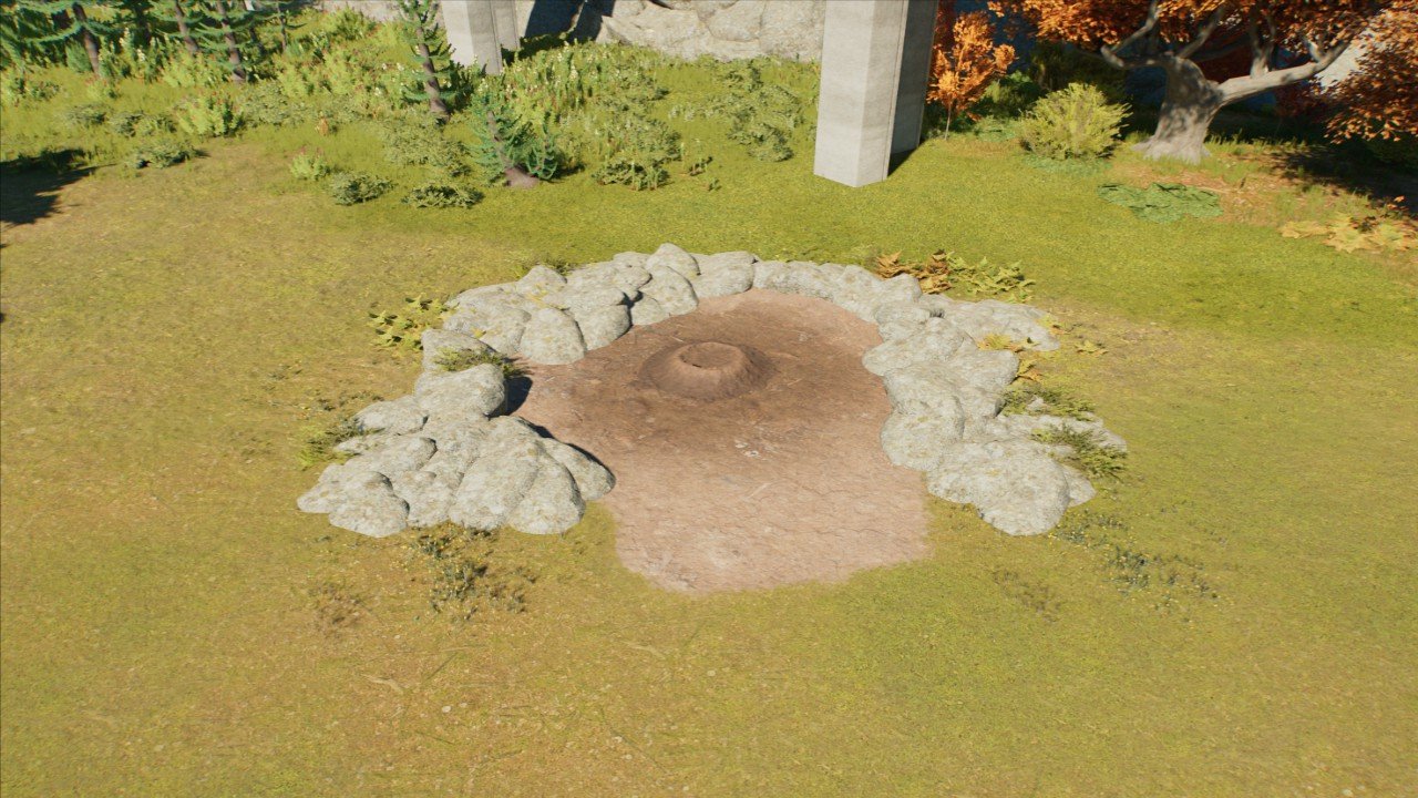 Natural Rocky Large Nest - Workshop - Jurassic World Evolution 3