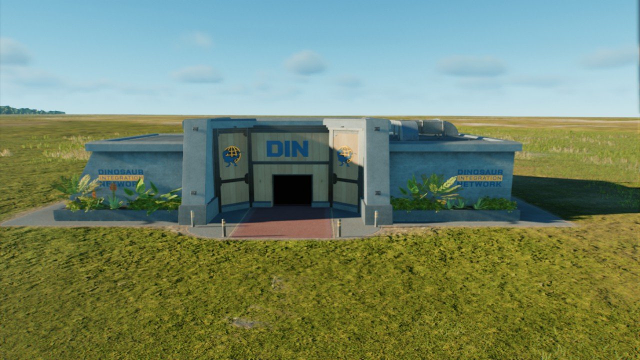 bunker DIN - Workshop - Jurassic World Evolution 3