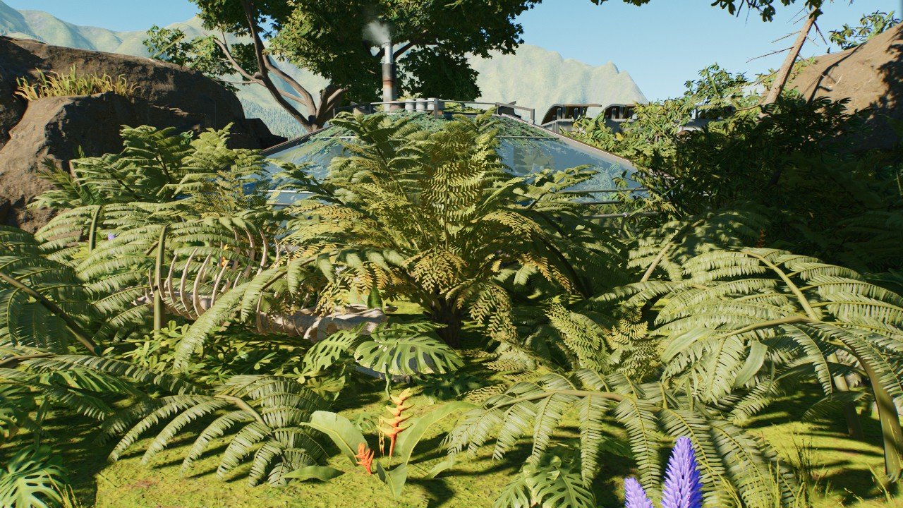 Abandoned Remote gallery Dome - Workshop - Jurassic World Evolution 3