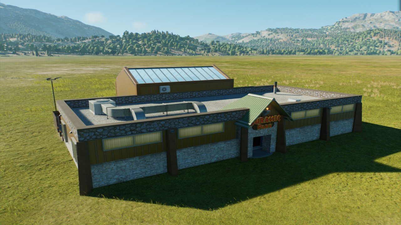 Arrival Point Tutorial Minecraft Small NP Styled Arrival Point - Workshop - Jurassic World Evolution 3