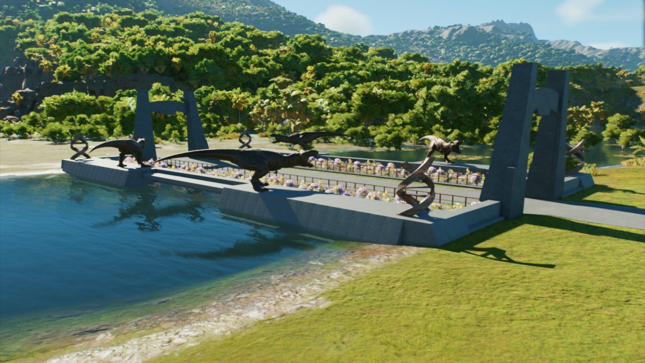 Bridge Over Water - Workshop - Jurassic World Evolution 3