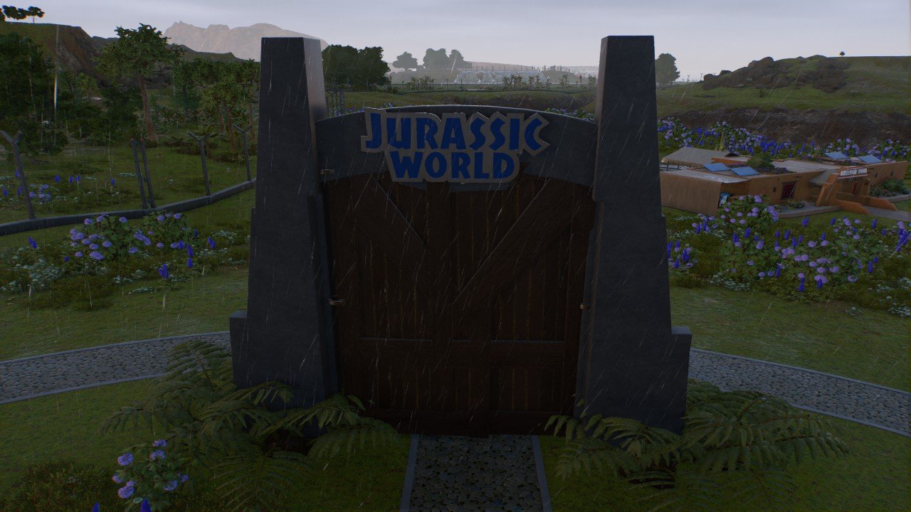 Jurassic World gate shut - Workshop - Jurassic World Evolution 3