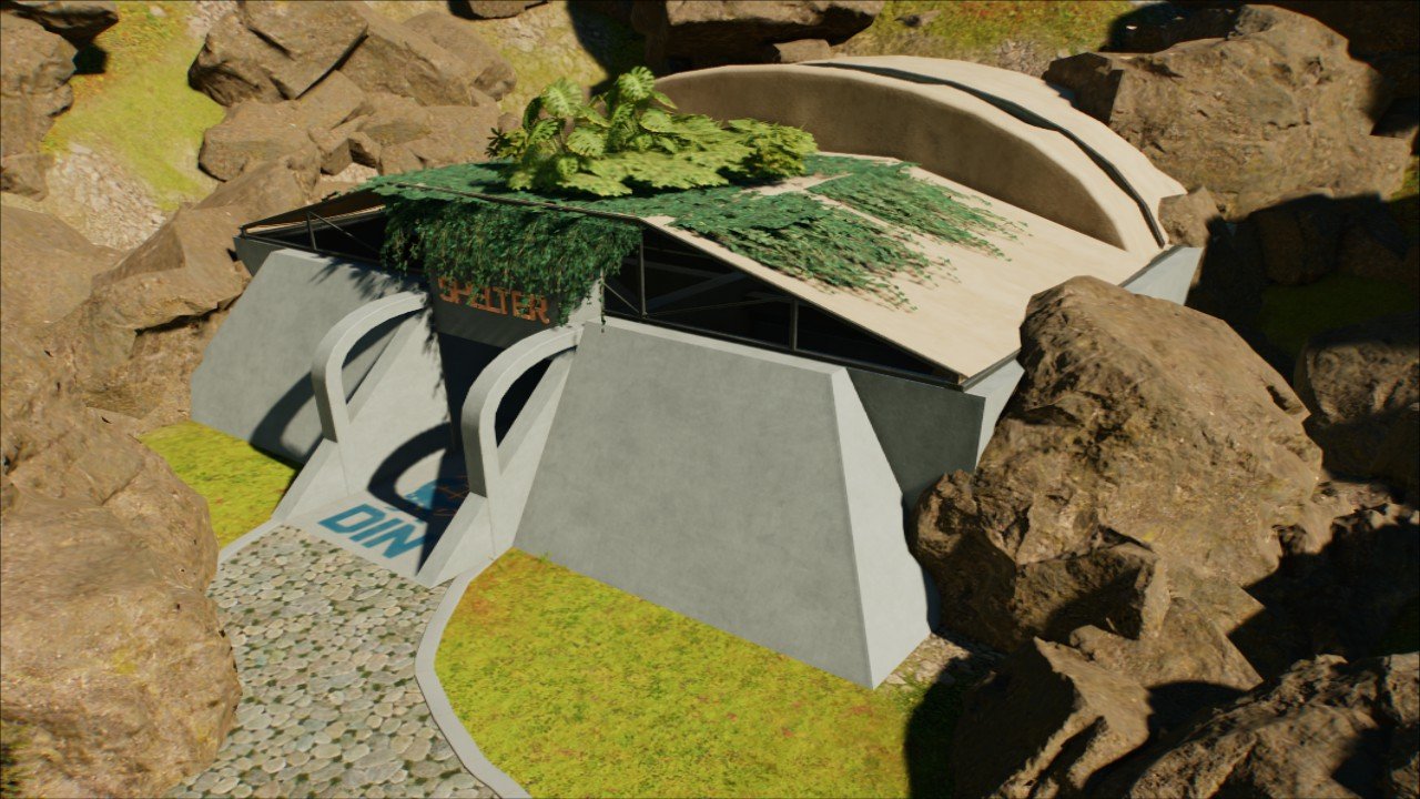 DIN undercover shelter - Workshop - Jurassic World Evolution 3