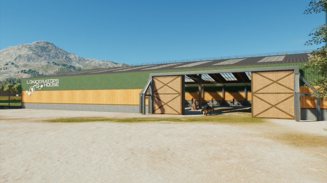 Lokiceratops House (Usable)