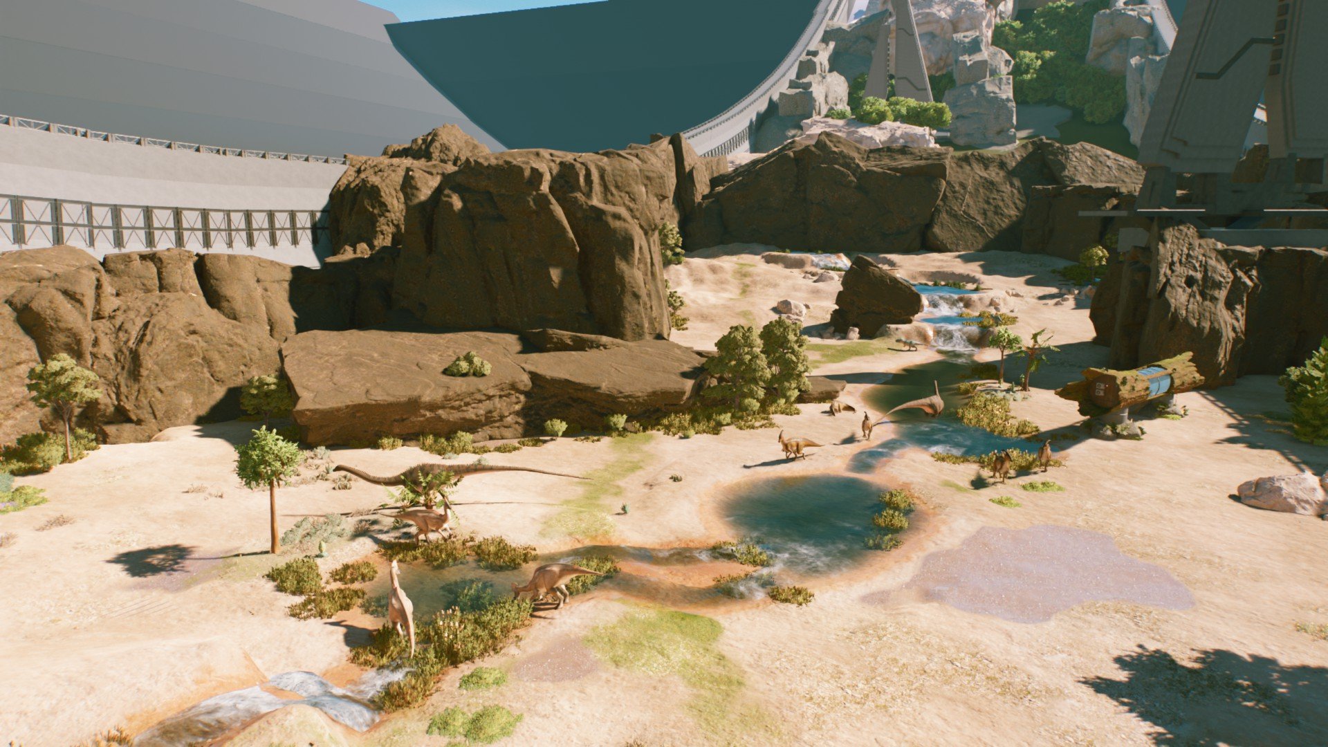 The Halo Habitat by Rudi Rennkamel