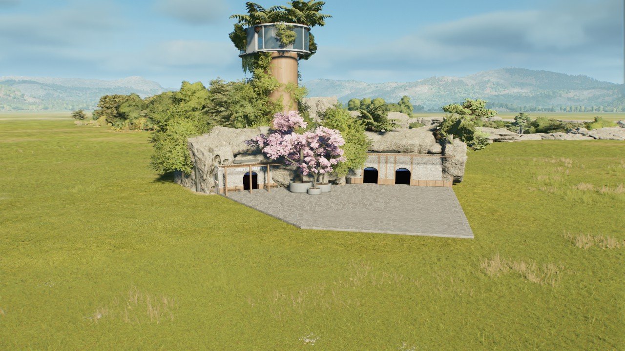 Hidden Viewing Gallery and Platform - Workshop - Jurassic World Evolution 3