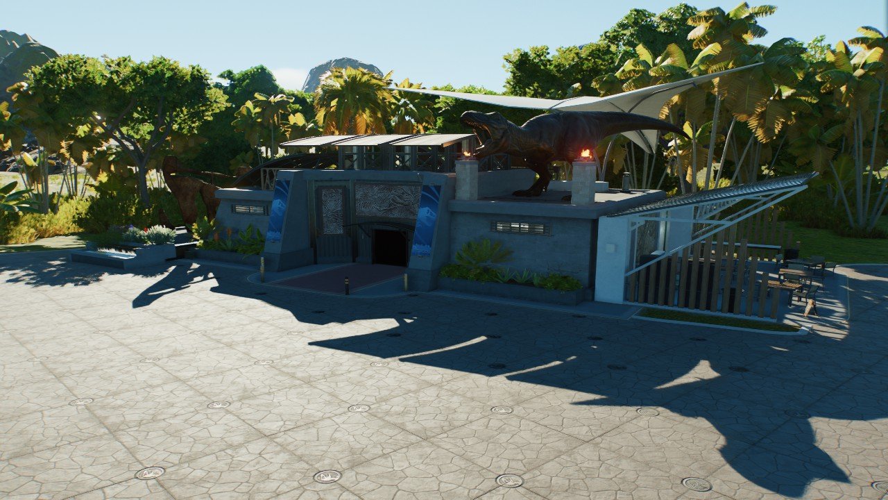 UpgradedJw Bunker - Workshop - Jurassic World Evolution 3