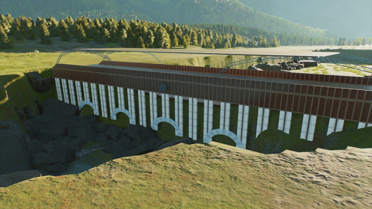 Working natural bridge