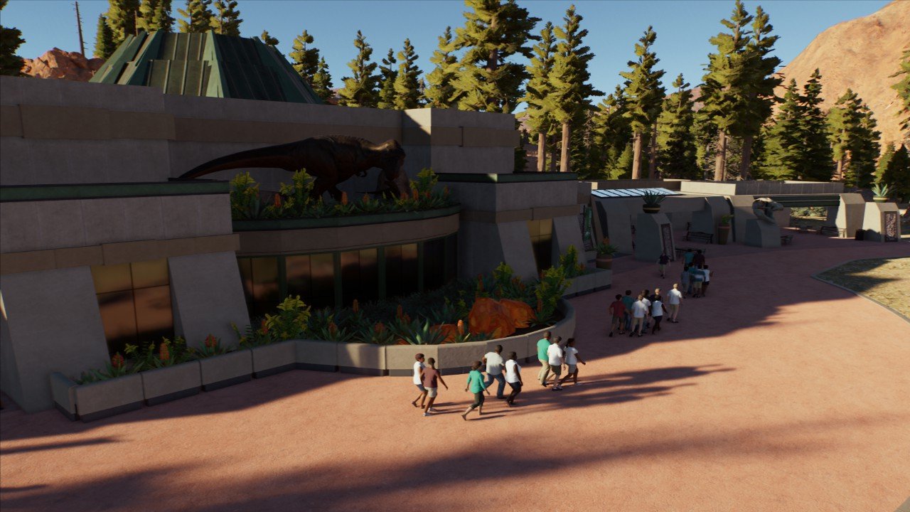 Dino Institute Visitor Center - Workshop - Jurassic World Evolution 3