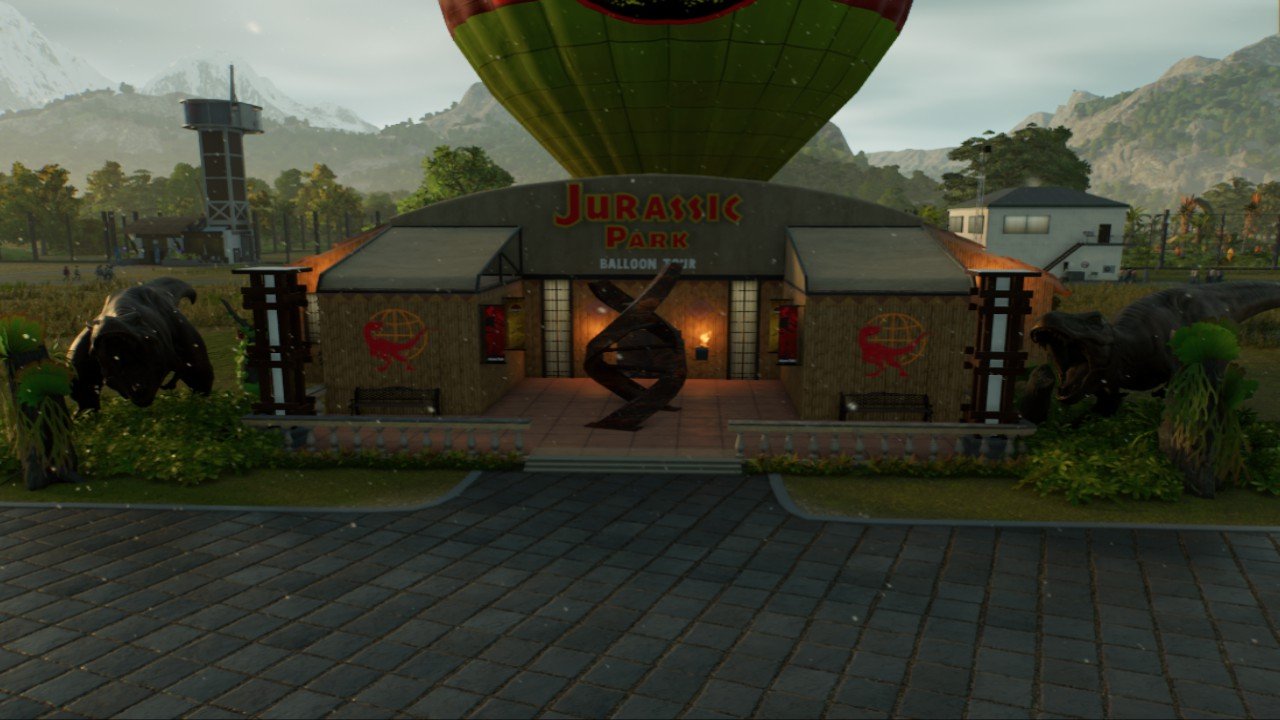 Jurassic Park Balloon Tour