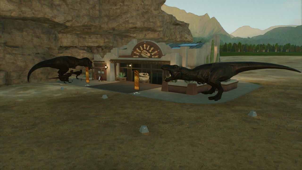 T-Rex Viewing Gallery - Workshop - Jurassic World Evolution 3