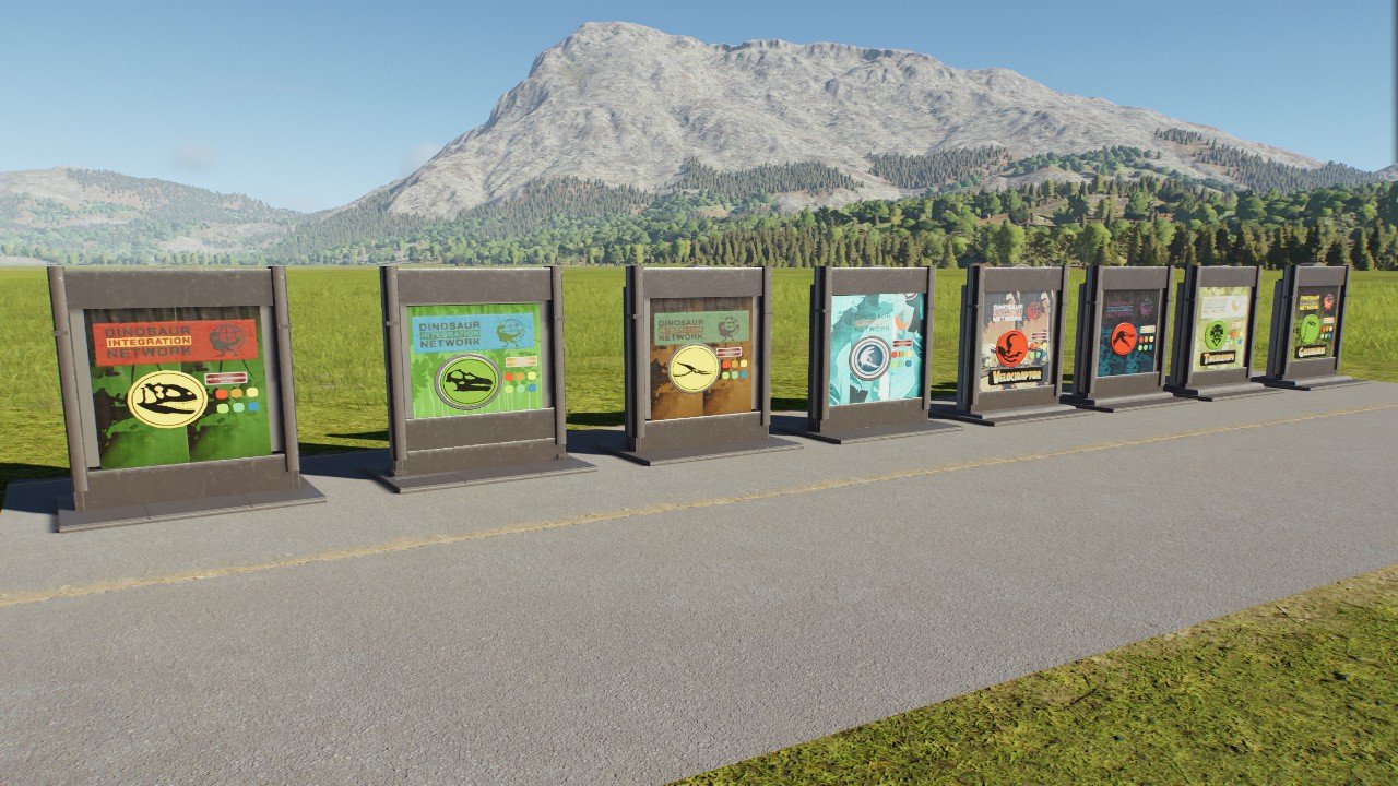 Signs for carnivores,hervibores,flying and aquatics