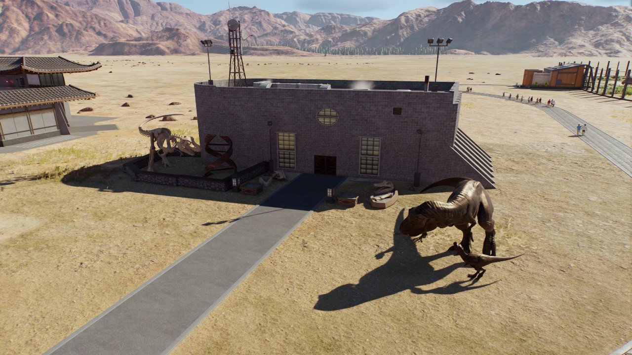 Old research facility - Workshop - Jurassic World Evolution 3