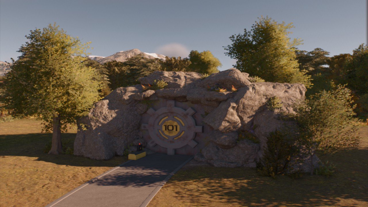 Fallout Vault-Tec Emergency Shelter by Pandoozles