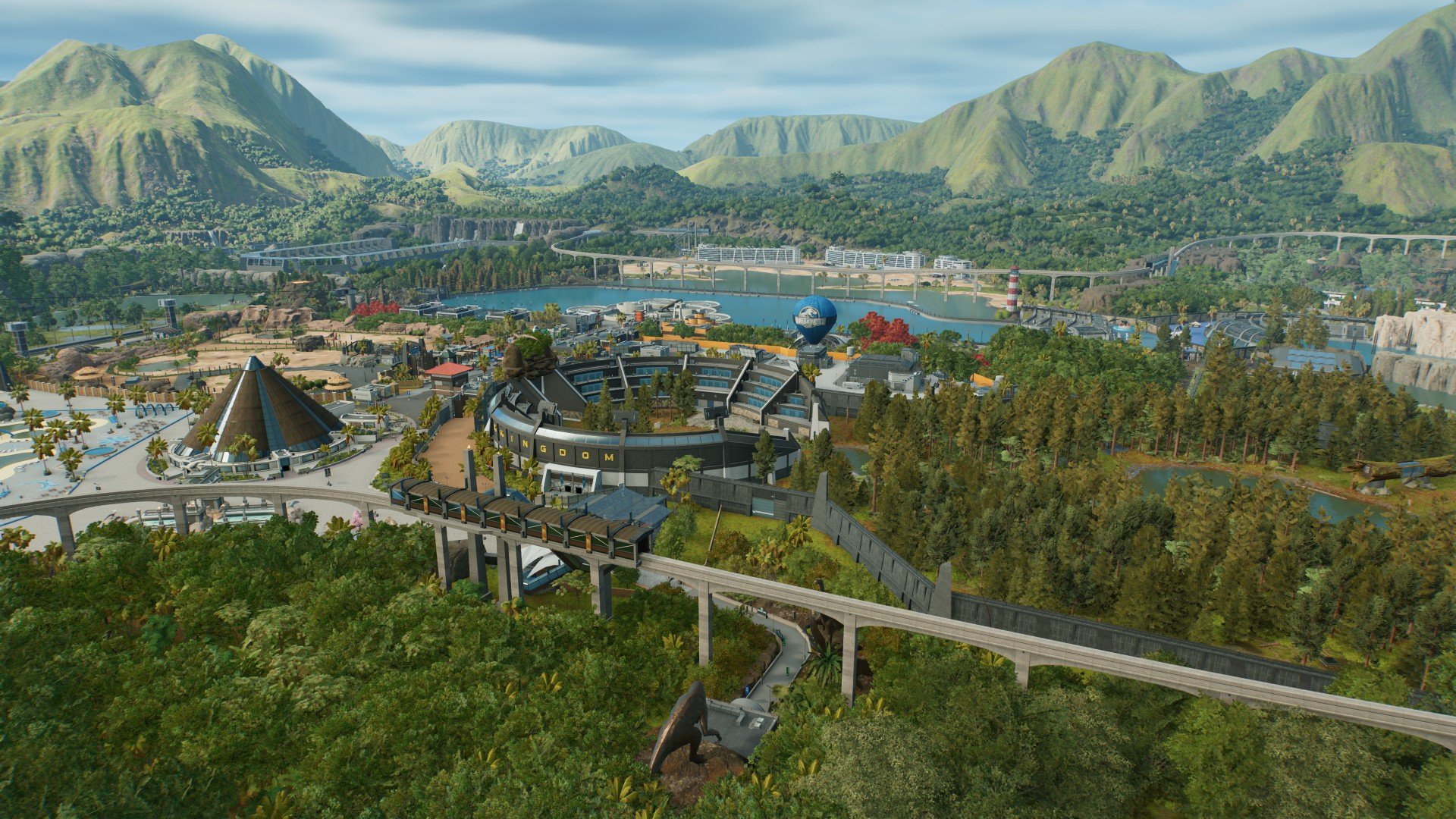 Jurassic World main street - Workshop - Jurassic World Evolution 3