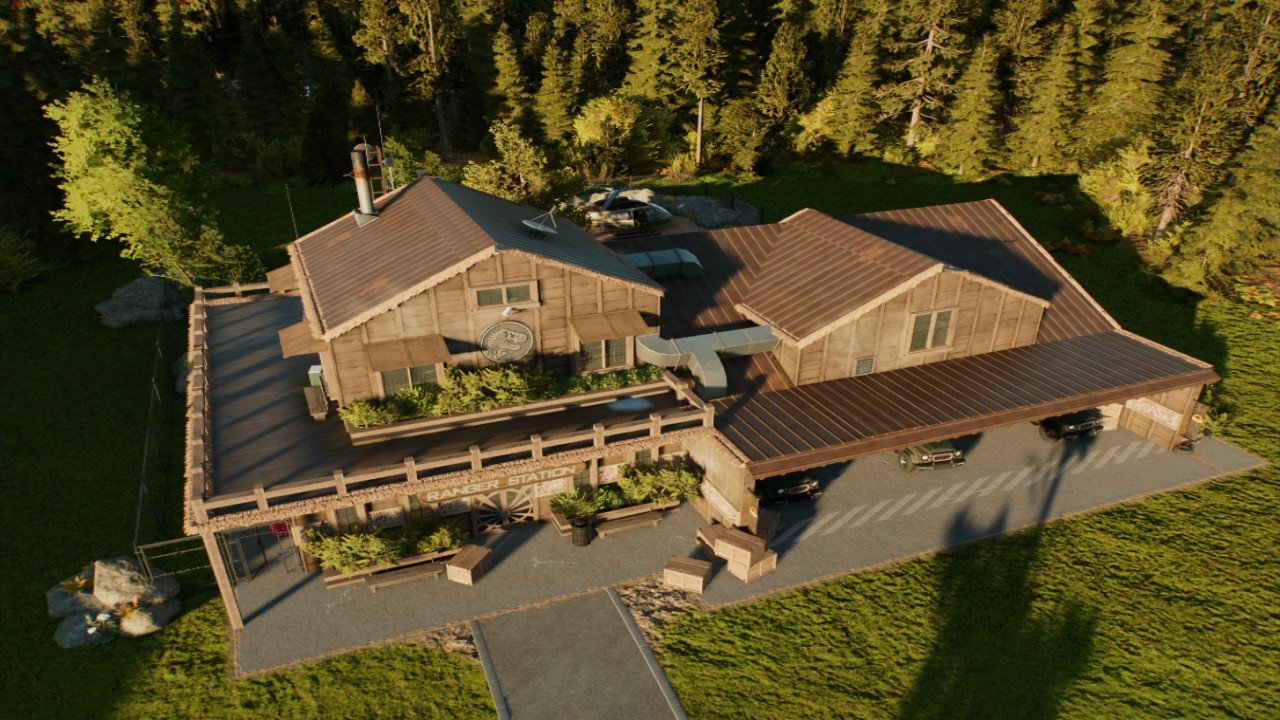 Rustic Ranger Station / Response Facility