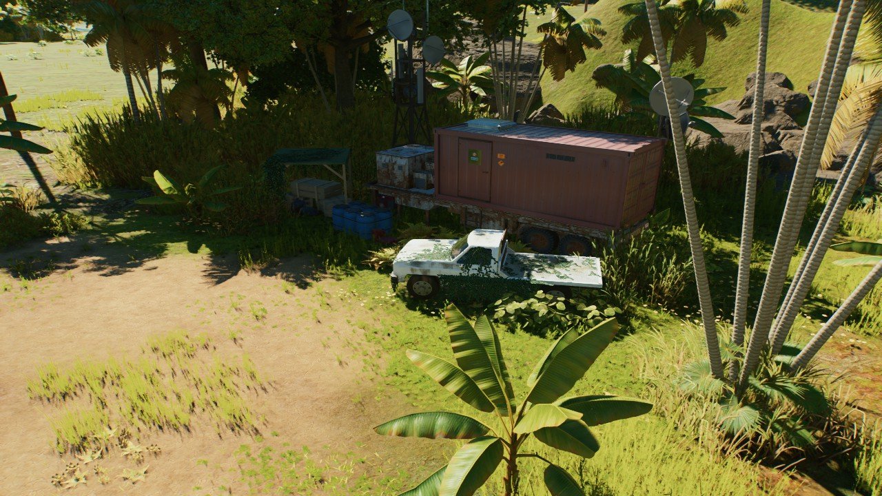 Abandoned communication station