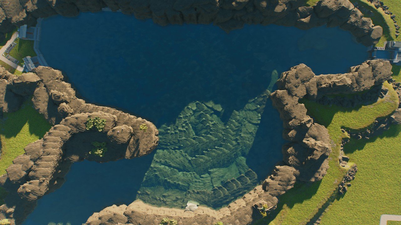 Natural raised lagoon - Workshop - Jurassic World Evolution 3