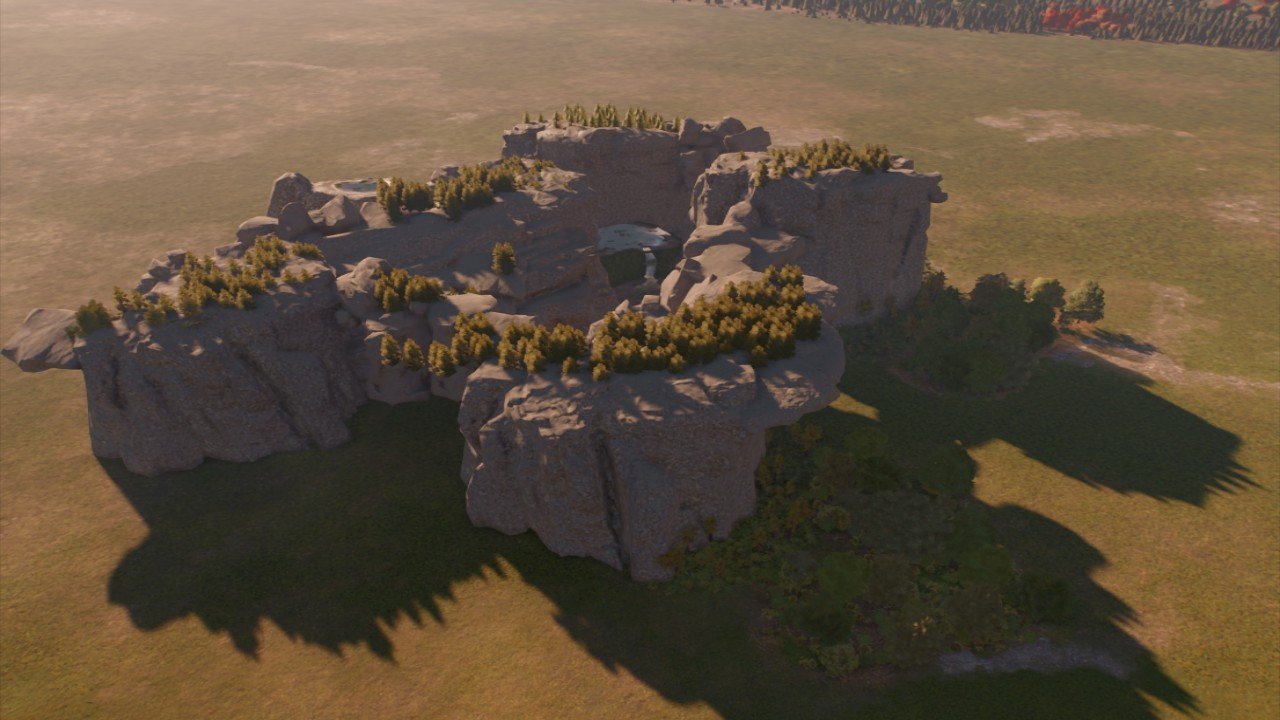 Large Cave-Canyon Hybrid