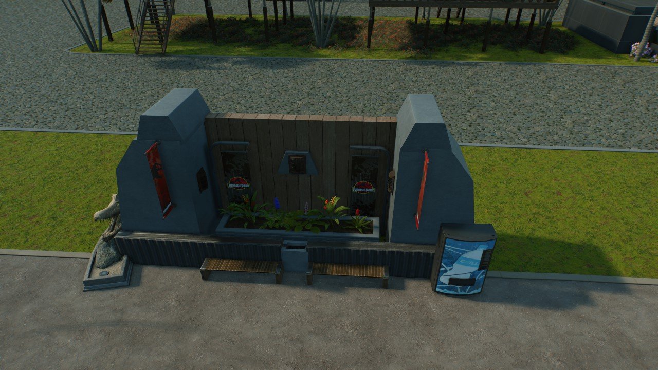 JP rest area - Workshop - Jurassic World Evolution 3