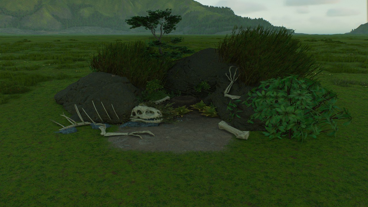 Natural large carnivore nest - Workshop - Jurassic World Evolution 3