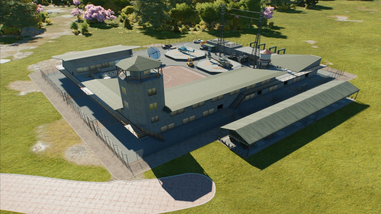 all* in one operations building the lost world style wip