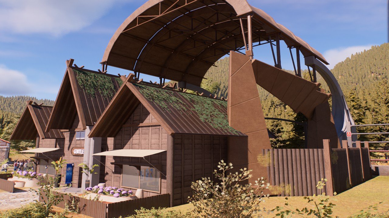 Alpine style gentle giants encounter extended canopy