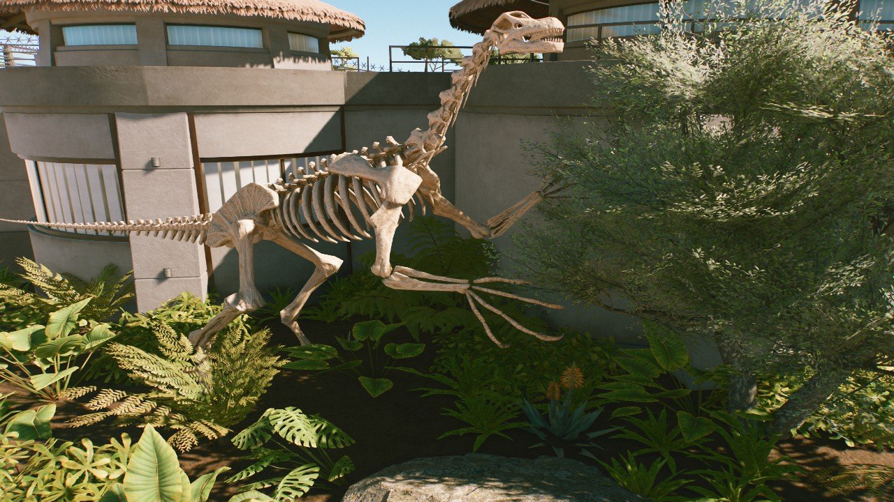 Db Skeleton Therizinosaurus Skeleton - Workshop - Jurassic World Evolution 3