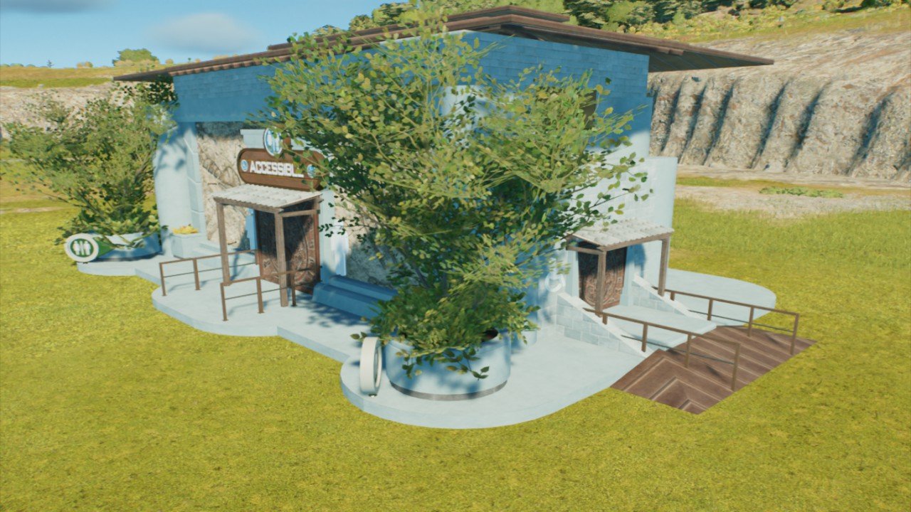 Restroom (Fossil Theme)