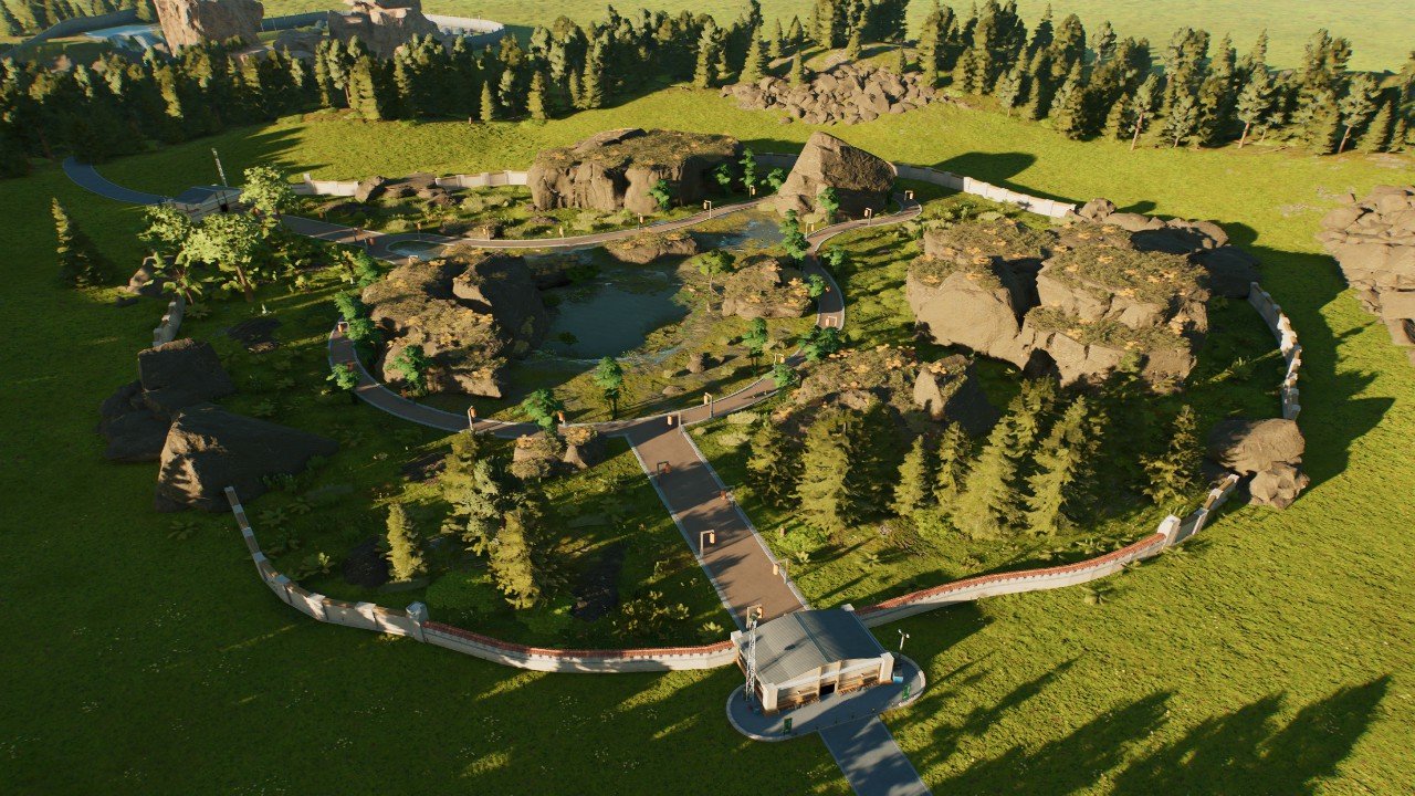 Walk-in enclosure for small species - Workshop - Jurassic World Evolution 3