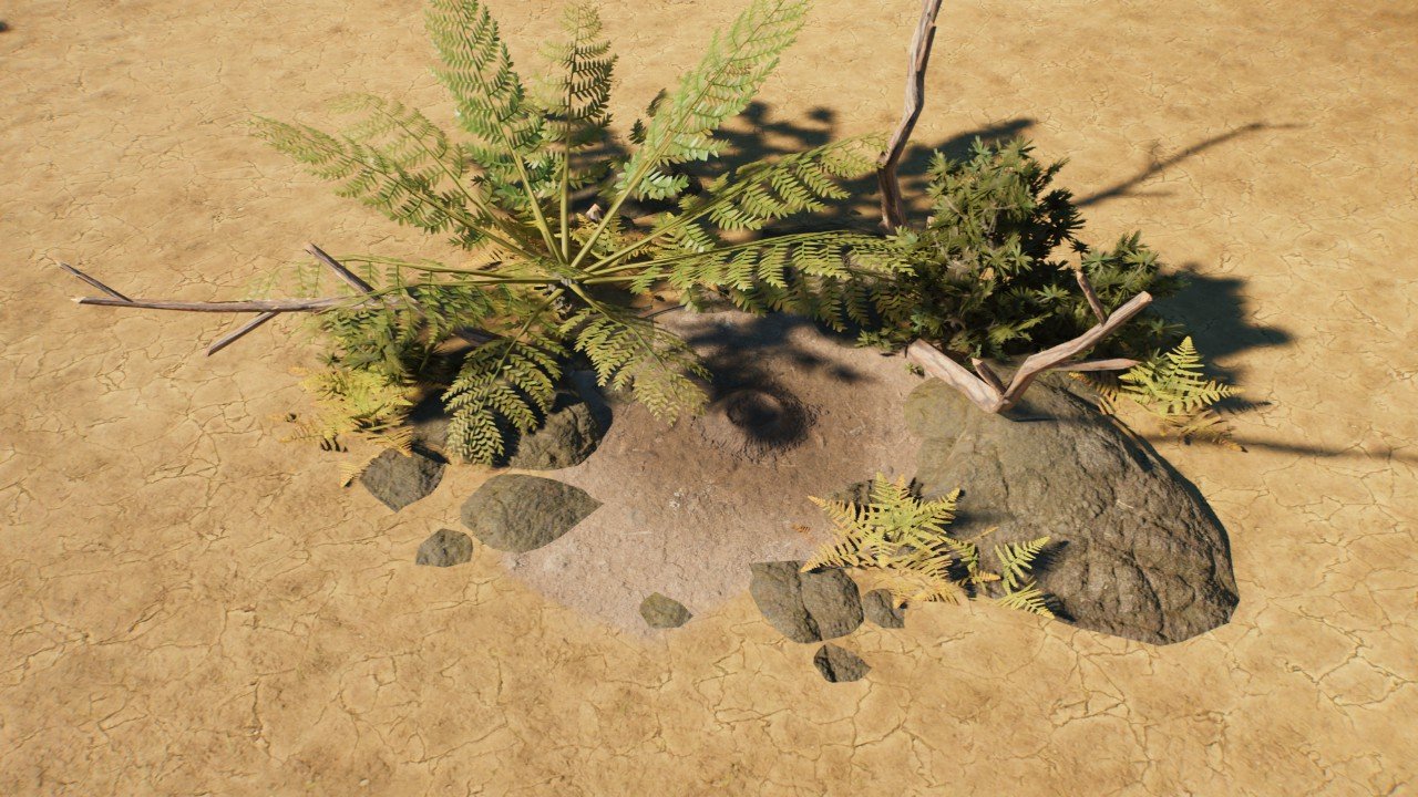 Small natural nest v1 - Workshop - Jurassic World Evolution 3