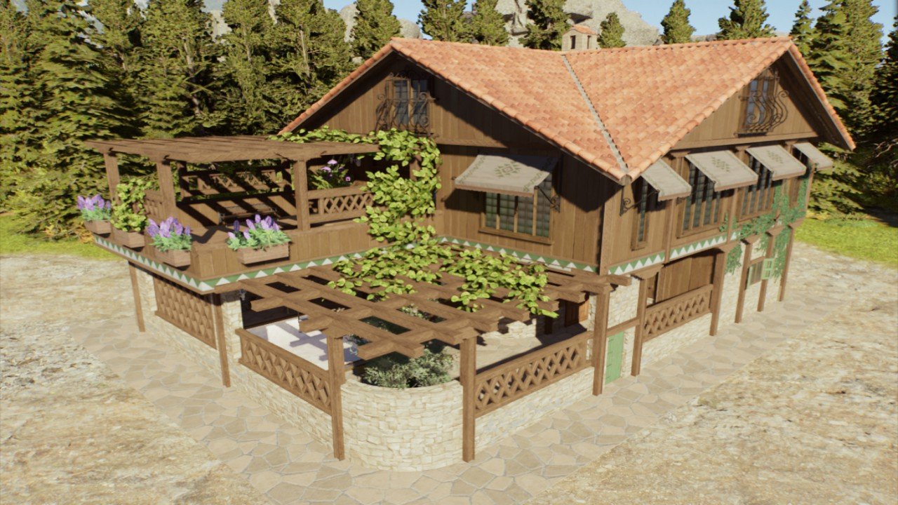 Medieval Europe Rustic Hotel