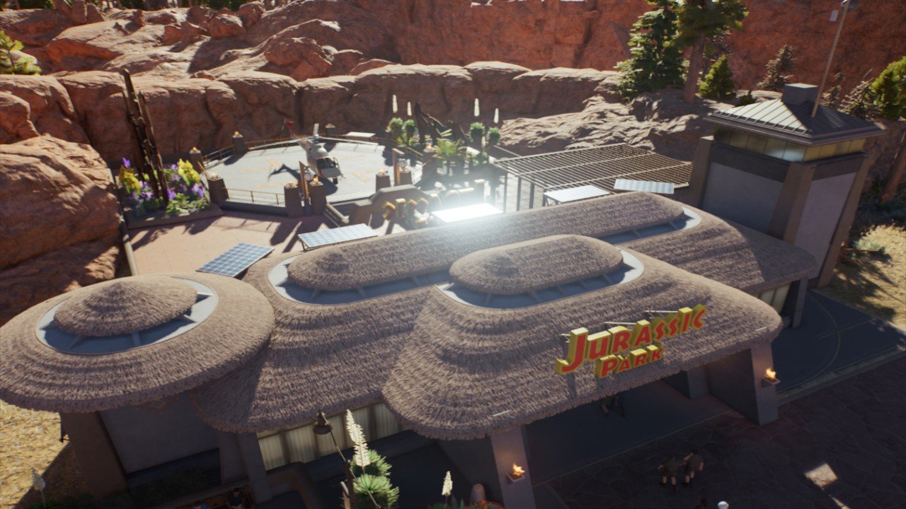 Southwest Entrance - Workshop - Jurassic World Evolution 3
