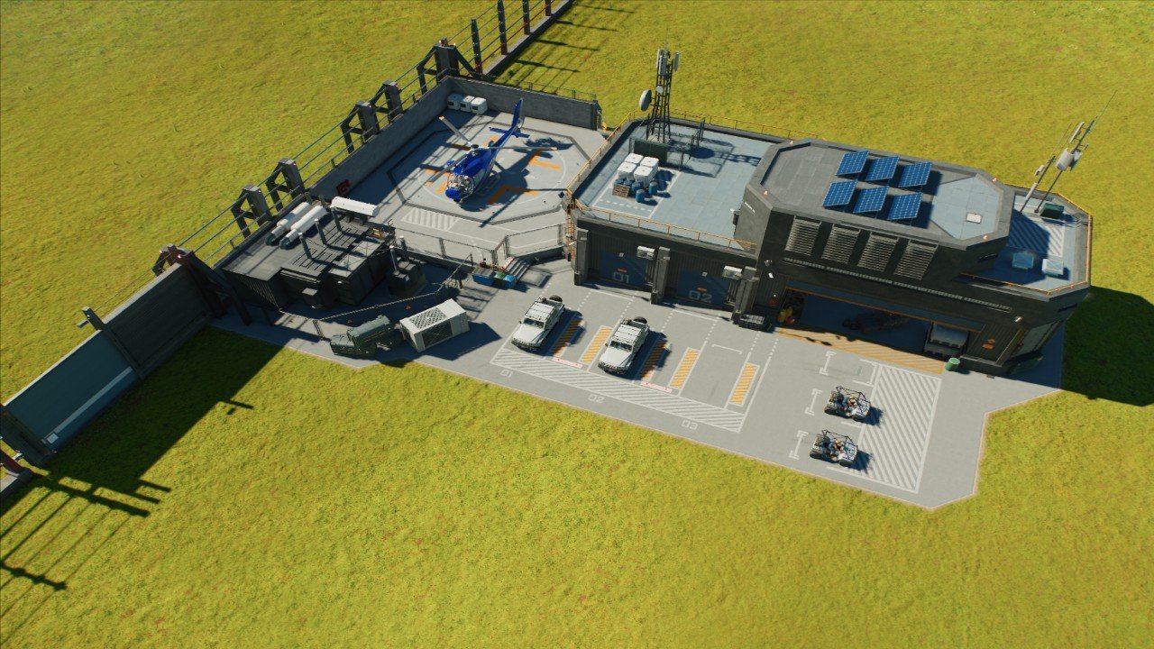 Jurassic World Response, Maintenance, and Generator Complex