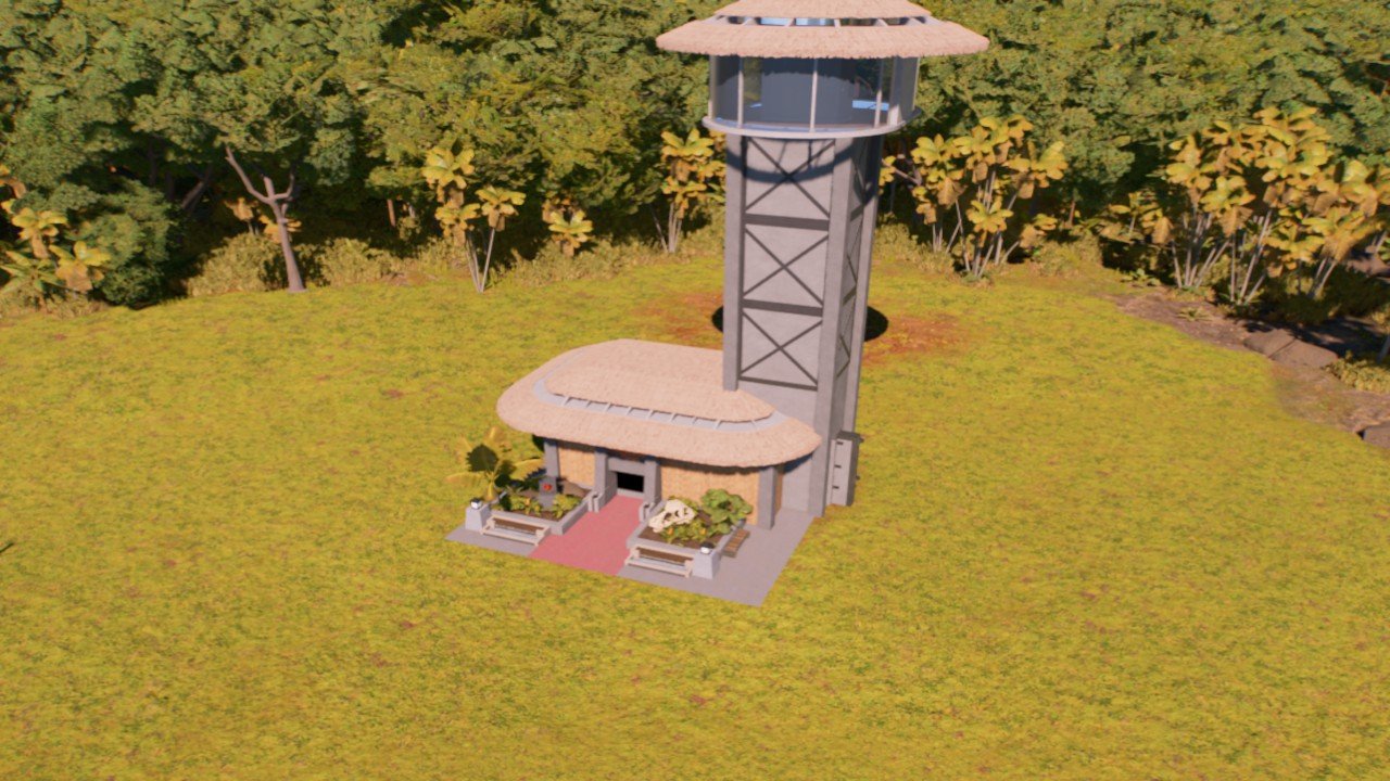 Jurassic Park Viewing Tower - Workshop - Jurassic World Evolution 3