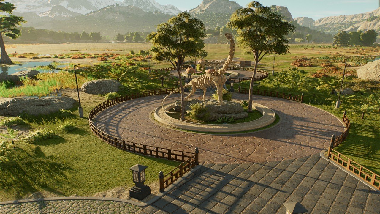 Saurapod Statue - Workshop - Jurassic World Evolution 3
