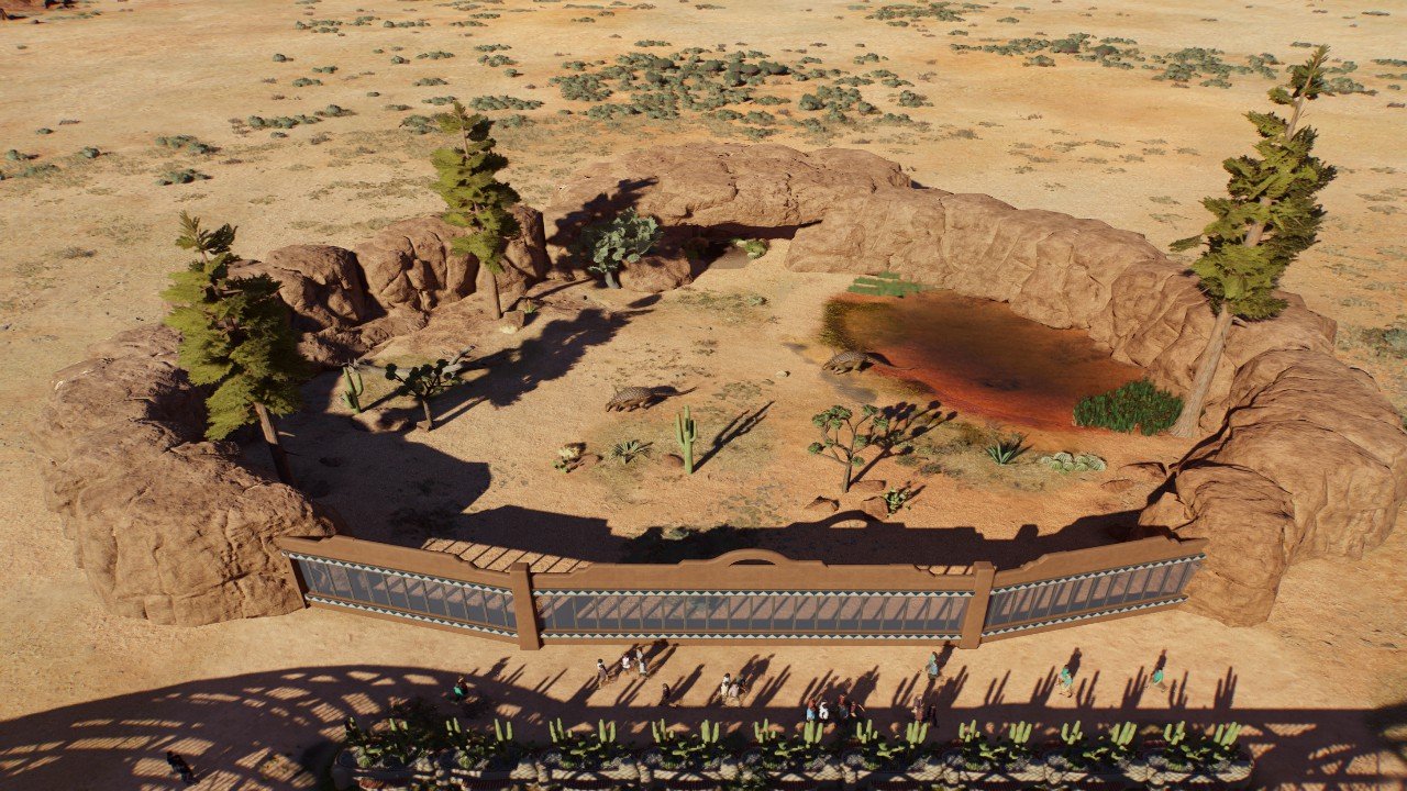 Medium Desert enclosure - Workshop - Jurassic World Evolution 3