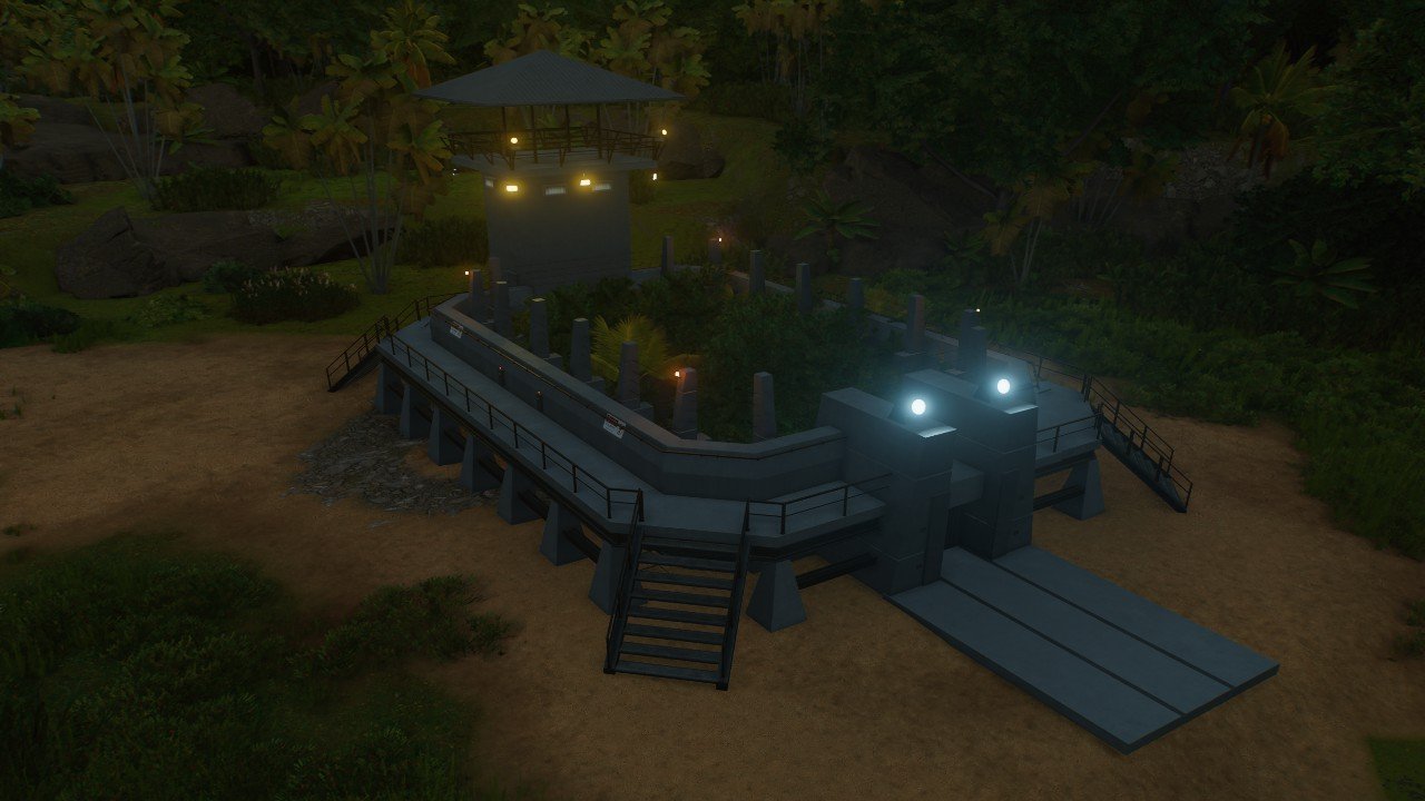 JP 93 Raptor Pen - Workshop - Jurassic World Evolution 3