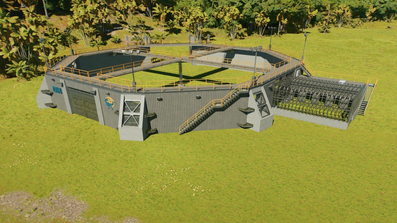 Ark Raptor Enclosure DIN Raptor Enclosure - Workshop - Jurassic World Evolution 3