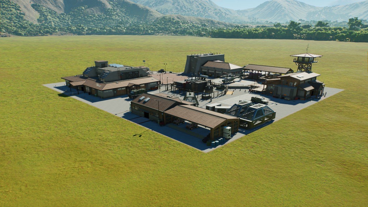 Lost World JP InGen Entrance AIO