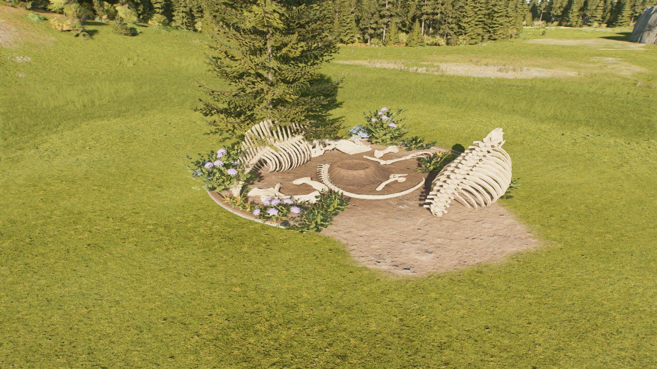 Overgrown graveyard nest - Workshop - Jurassic World Evolution 3
