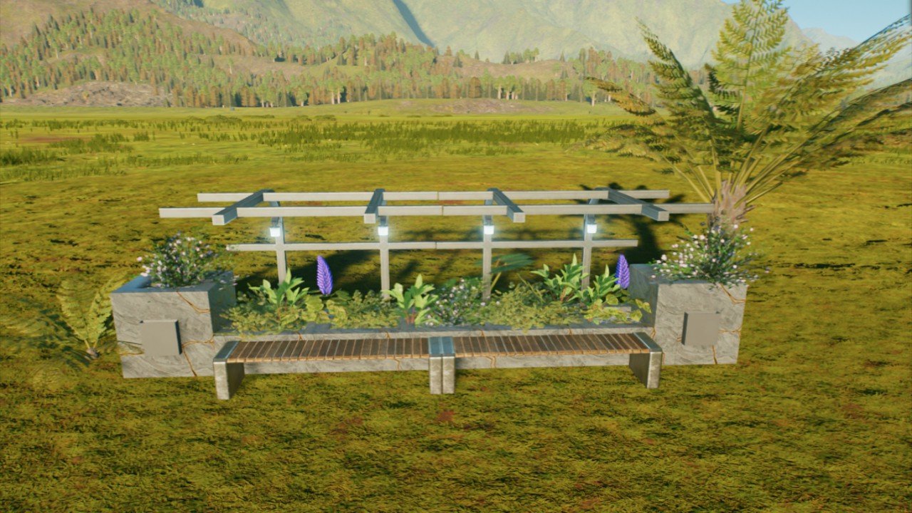 Simple Green Bench - Workshop - Jurassic World Evolution 3
