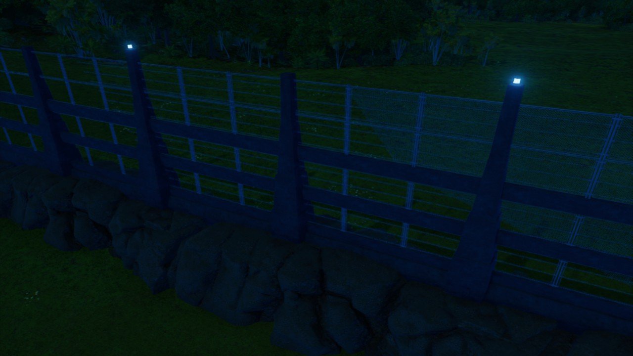 Aquatic Park Fences - Jurassic Park Builder