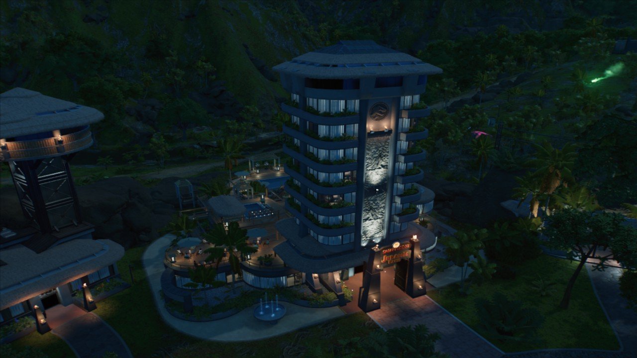 Upgraded Large Jurassic Park Hotel